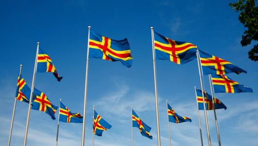 Åländska flaggor